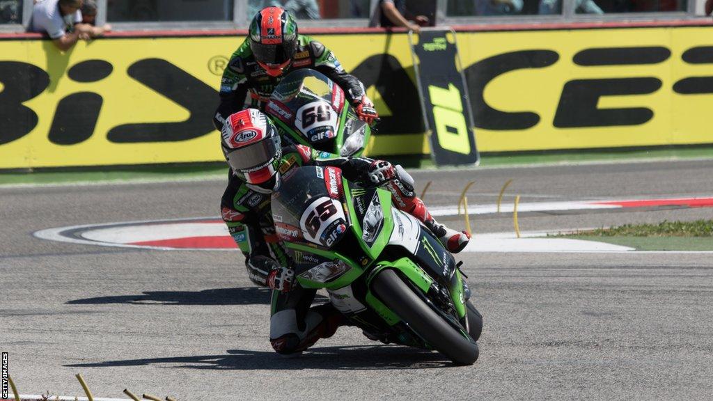 Jonathan Rea dominated team-mate Tom Sykes in their four seasons together at Kawasaki