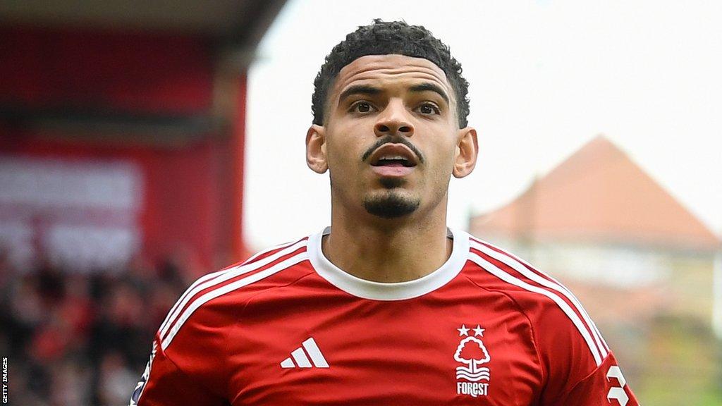 Nottingham Forest midfielder Morgan Gibbs-White