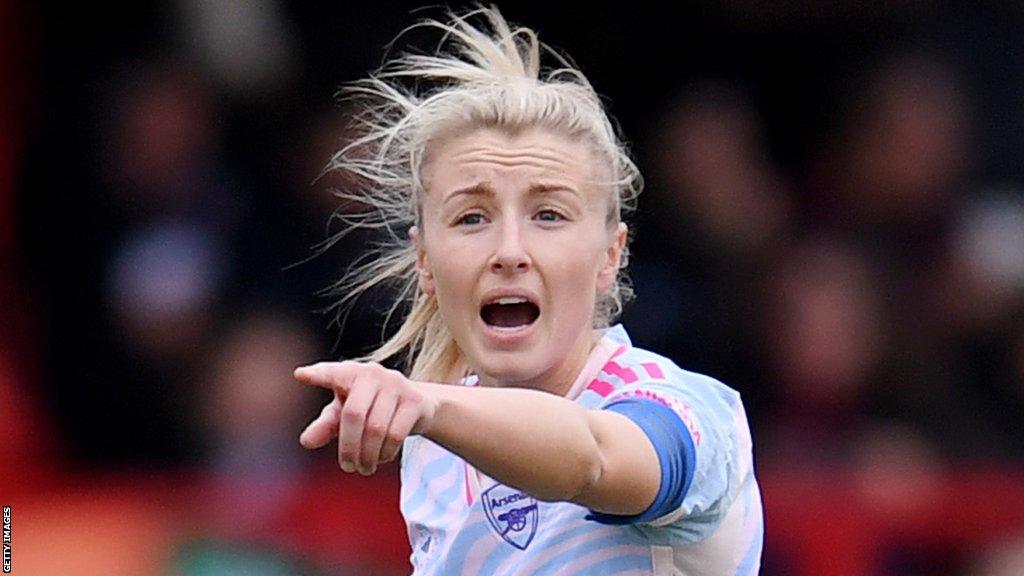 Arsenal captain Leah Williamson on WSL return from injury at West Ham