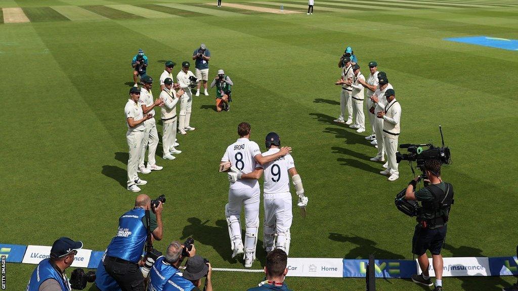 Stuart Broad and James Anderson