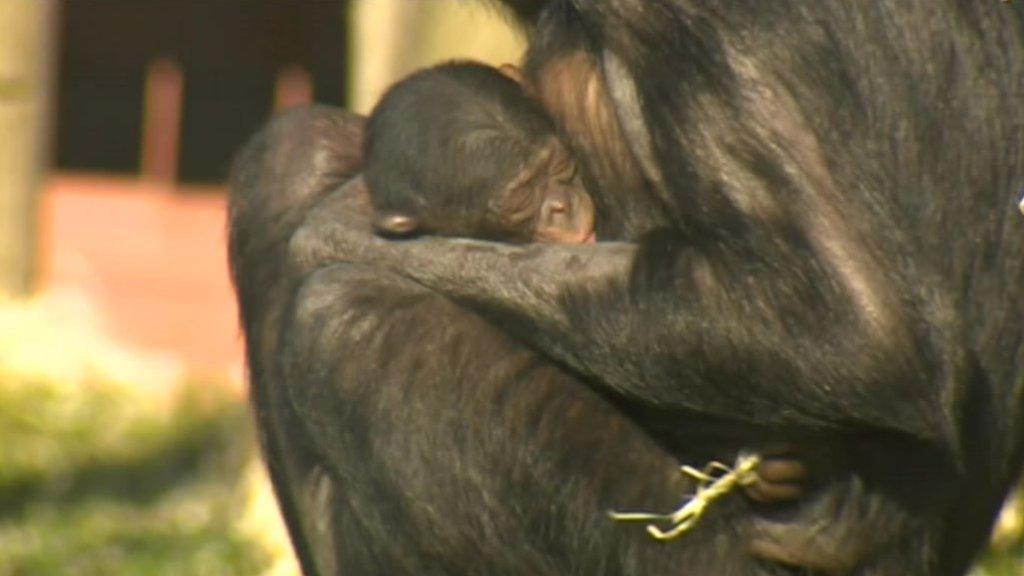 Kianga with her baby boy