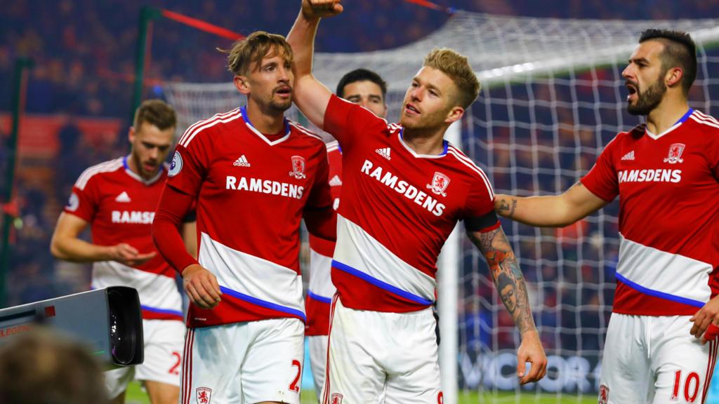 Middlesbrough celebrate