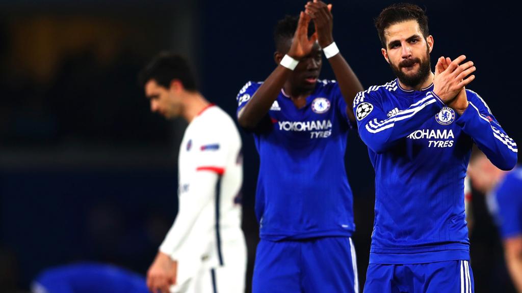 Chelsea react at full-time