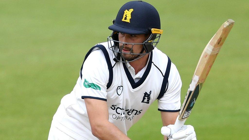 Warwickshire opener Will Rhodes