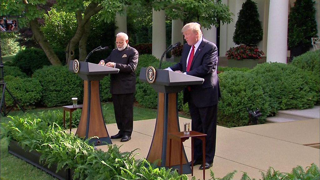 Narendra Modi and Donald Trump