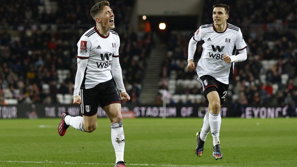 Fulham celebrate