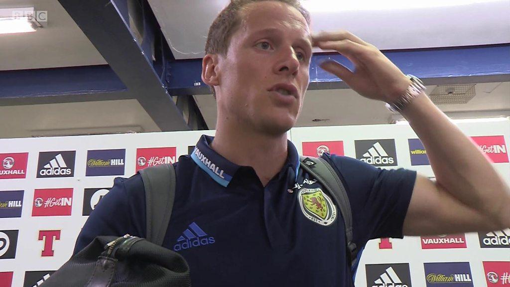 Scotland defender Christophe Berra