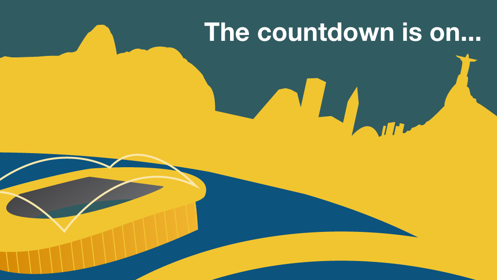 Rio 100 days to go