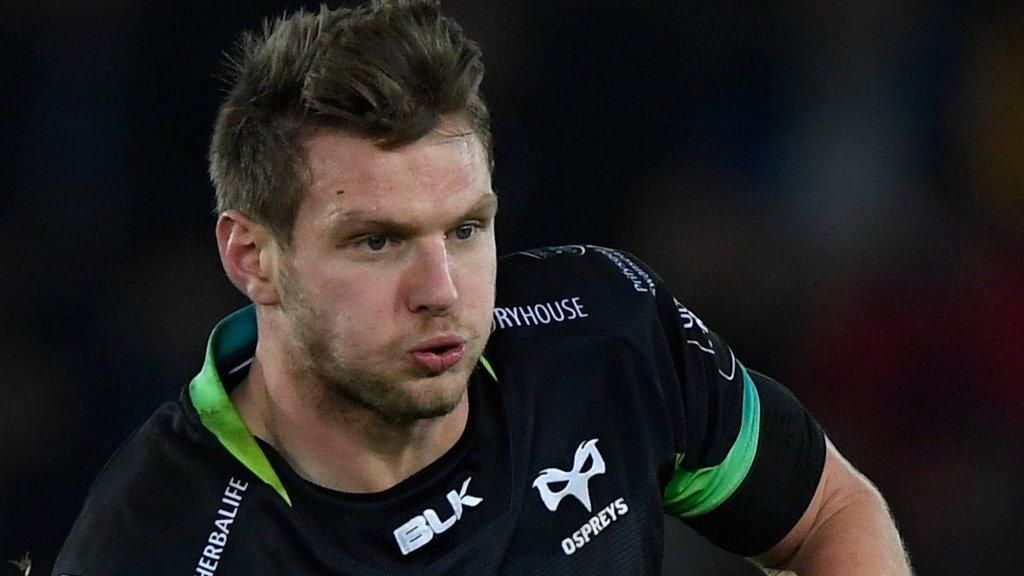 Dan Biggar of Ospreys