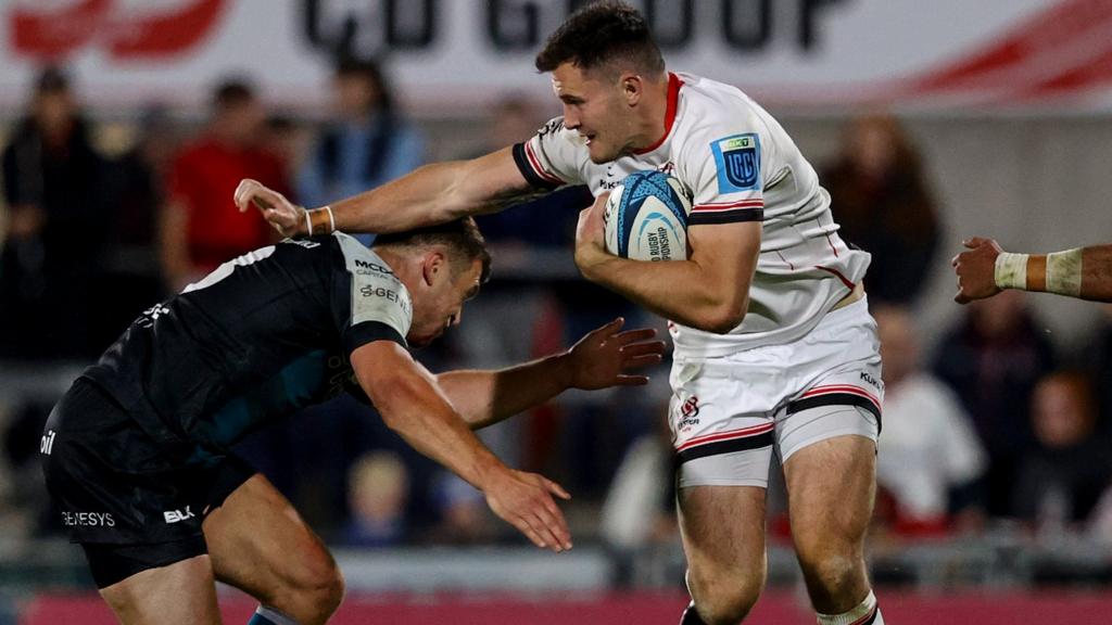 Jacob Stockdale in action for Ulster