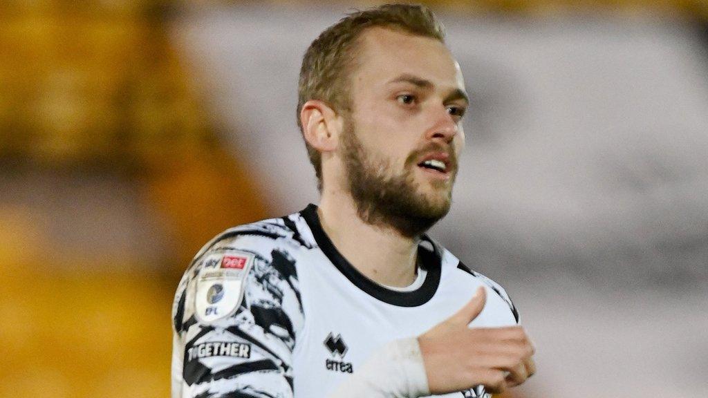 Former Man Utd youngster James Wilson joined Port Vale from Salford City in 2021