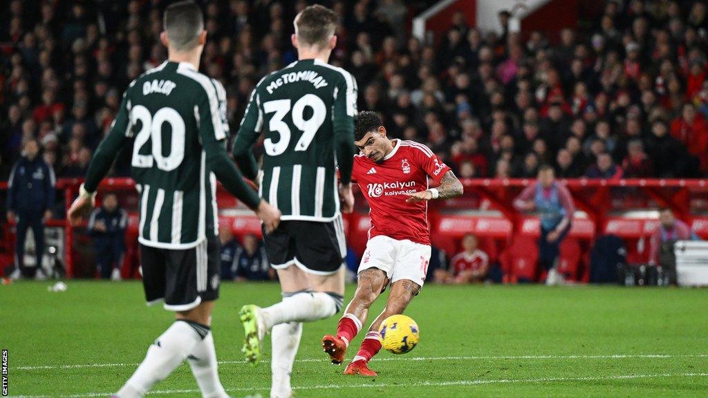 Morgan Gibbs-White scores for Nottingham Forest