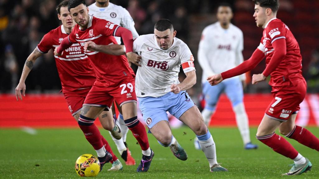 Middlesbrough v Aston VIlla