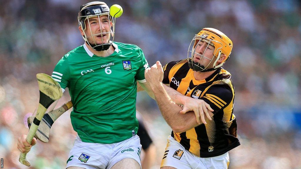 Limerick's Declan Hannon battles with Kilkenny's Billy Ryan in last year's epic All-Ireland Final