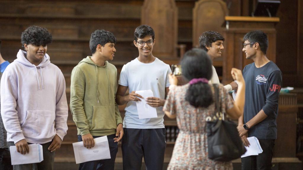 Manchester Grammar School pupils