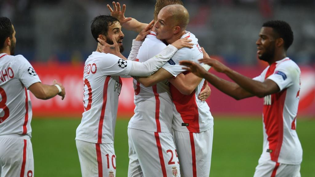 Monaco celebrate