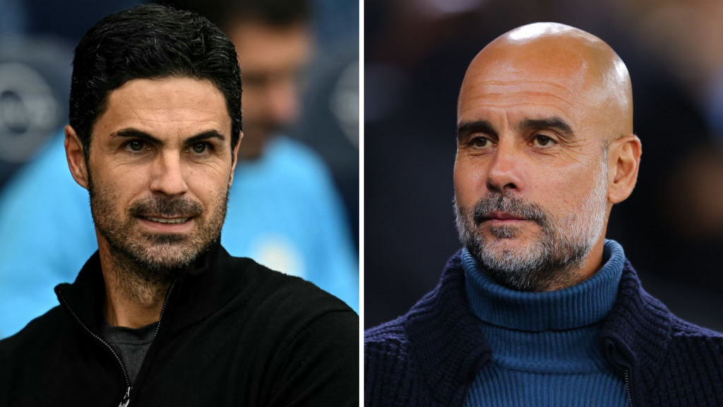 Arteta and Guardiola