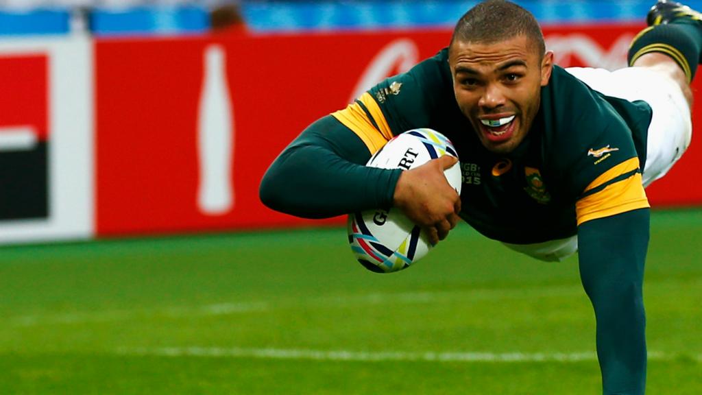 Bryan Habana of South Africa