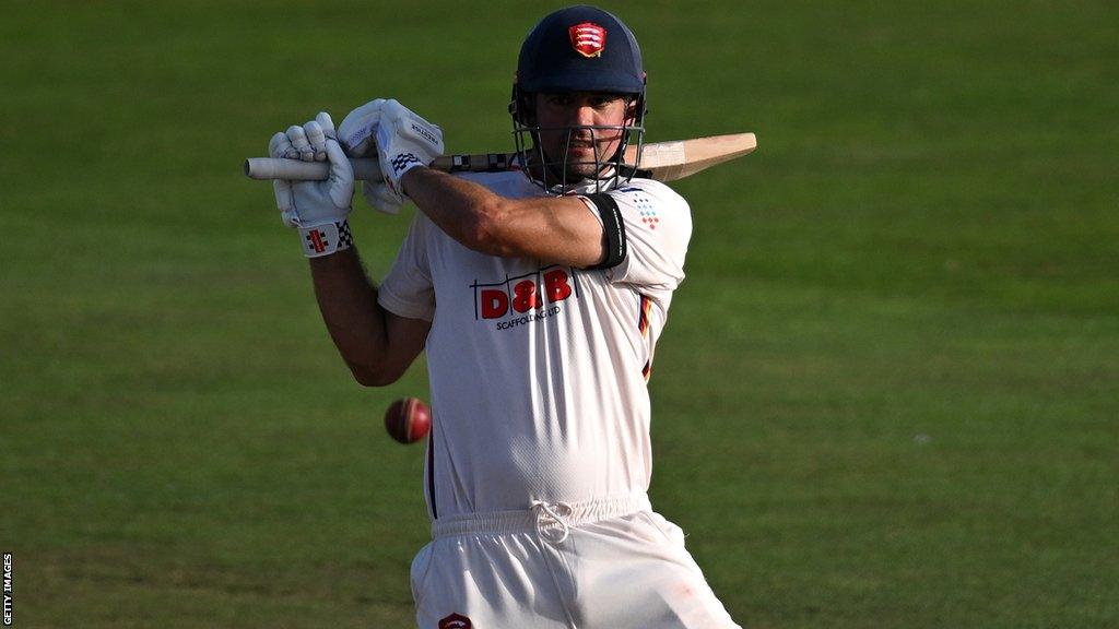 Alastair Cook in action for Essex