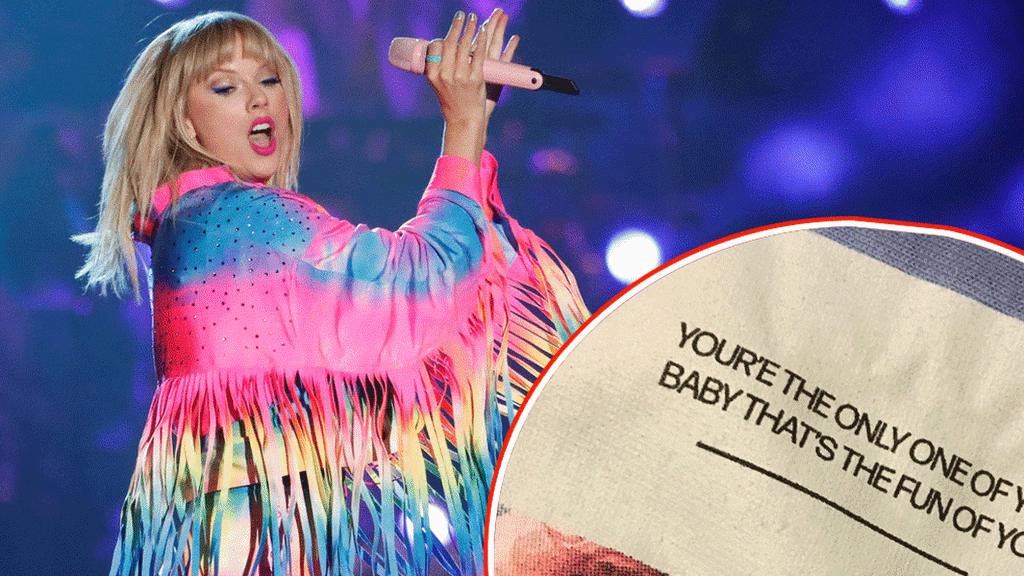 Taylor Swift and her typo