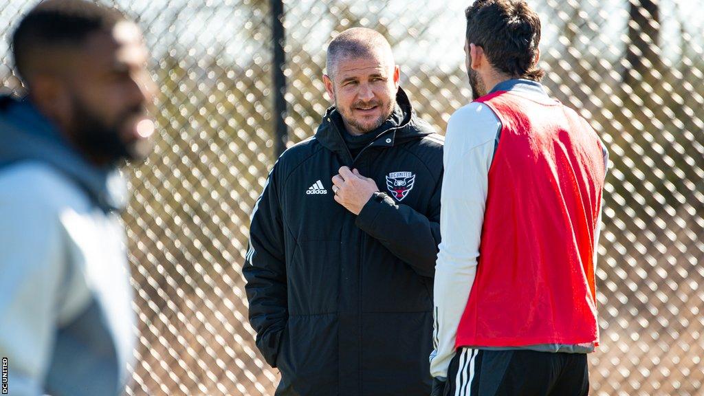 Carl Robinson as manager of DC United