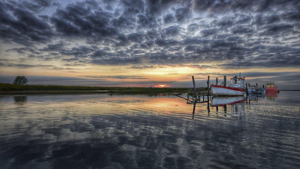 Boat at Thornham Staithe