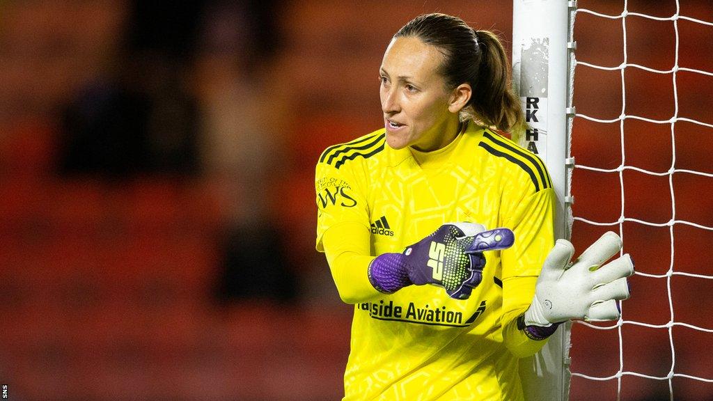 Celtic goalkeeper Pamela Tajonar