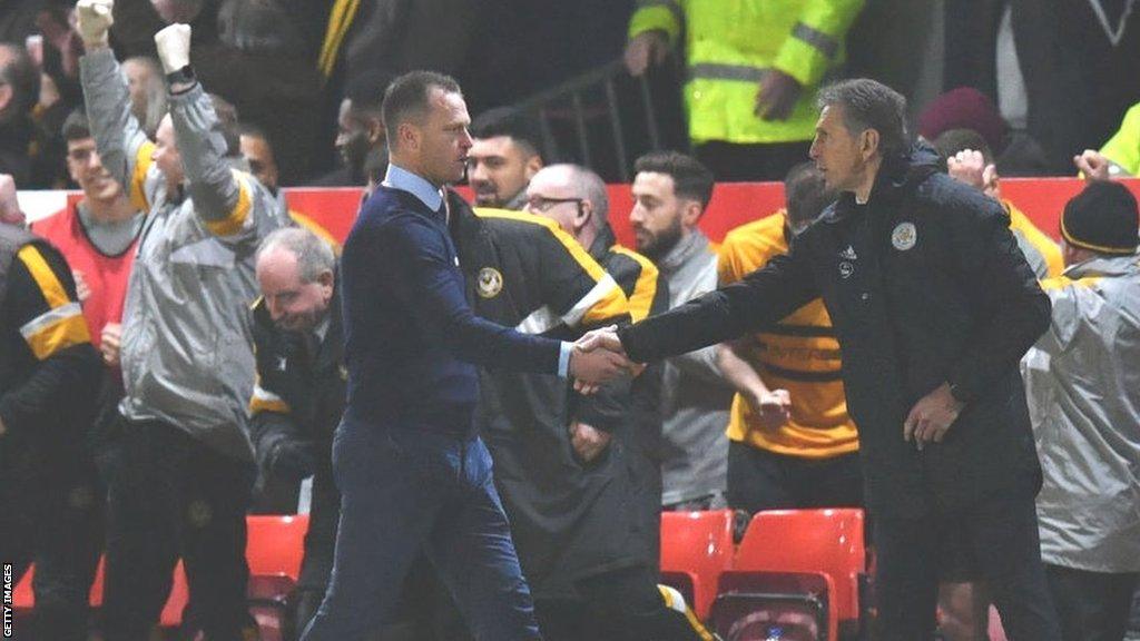 Michael Flynn's Newport proved too strong for Claude Puel's Leicester when he last encountered the Foxes four years ago