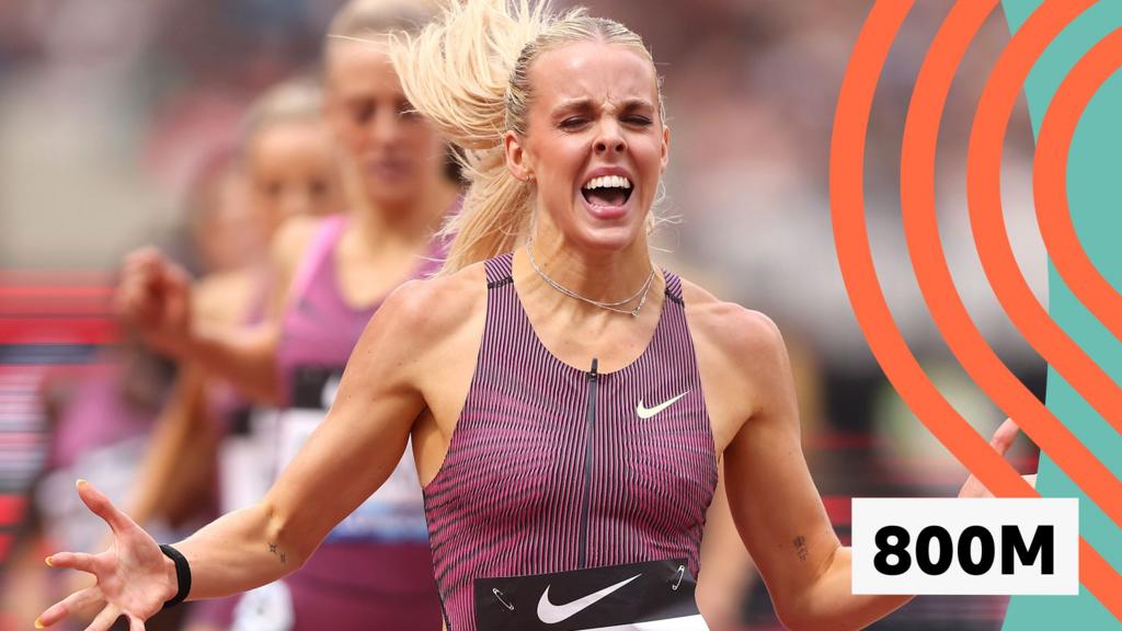 London Diamond League Keely Hodgkinson Wins 800m BBC Sport