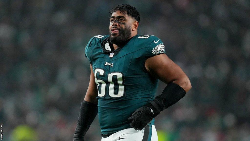 Philadelphia Eagles tackle Jordan Mailata