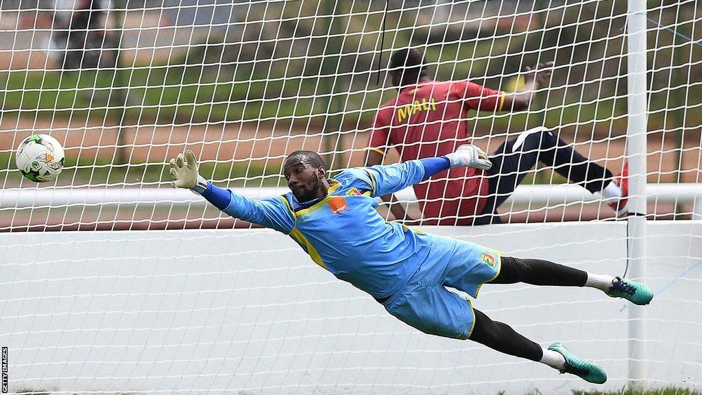 Mali and Ajaccio goalkeeper Oumar Sissoko