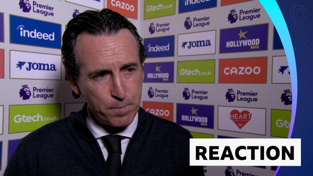 Villa lacked focus early on - Emery