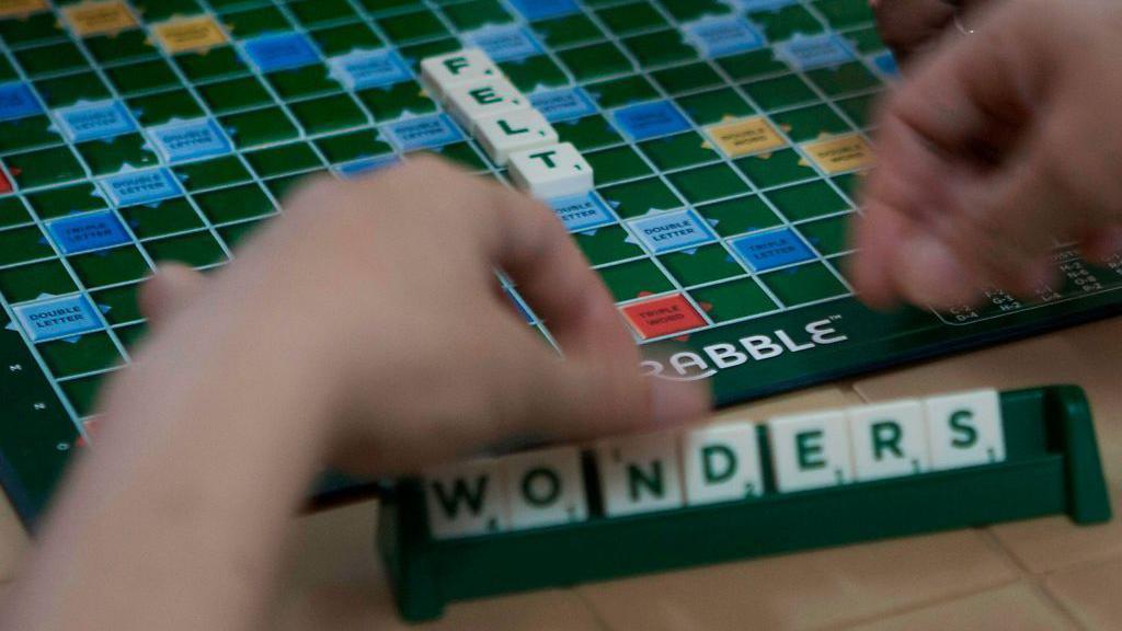 scrabble board