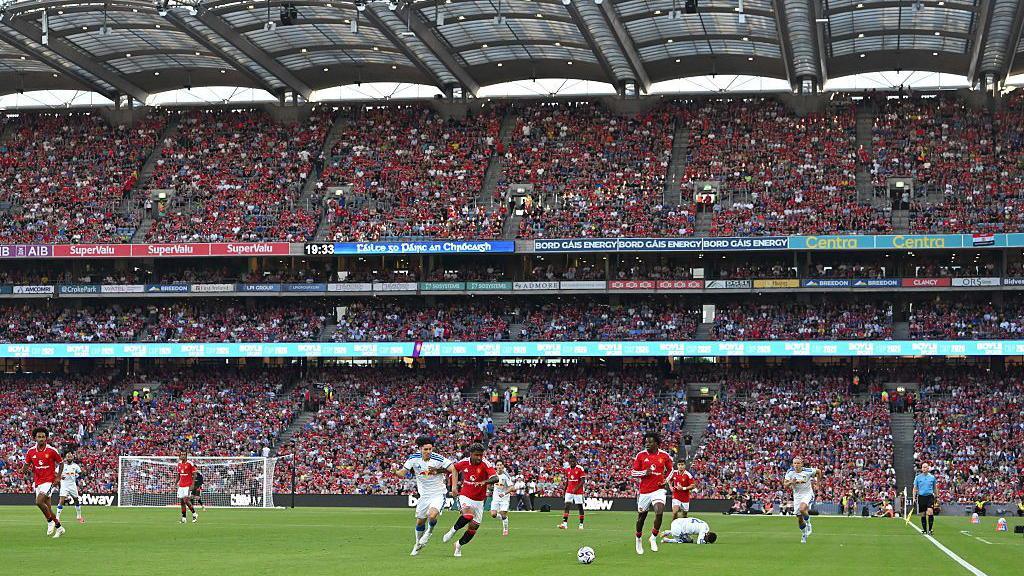 Action from Croke Park 