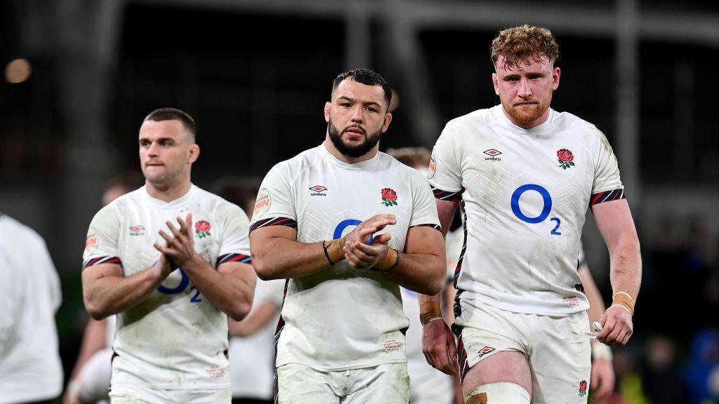 England rugby team members.