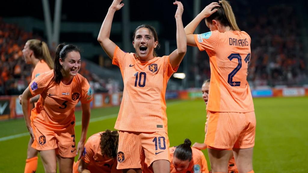 Netherlands celebrate