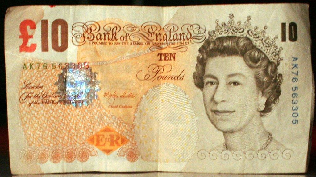 Ten pound note