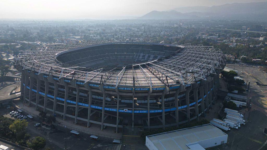 Azteca stadium.