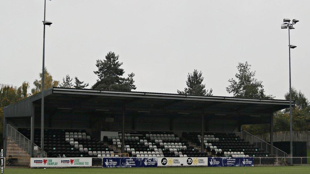 Cefn Druids' The Rock stadium