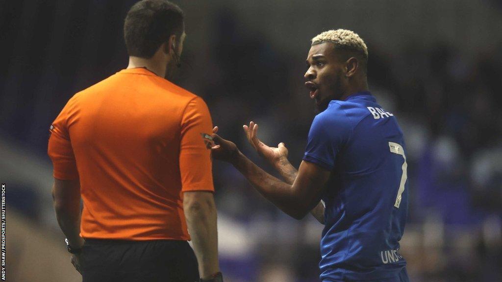 Juninho Bacuna reported to incident at St Andrew's to the match officials