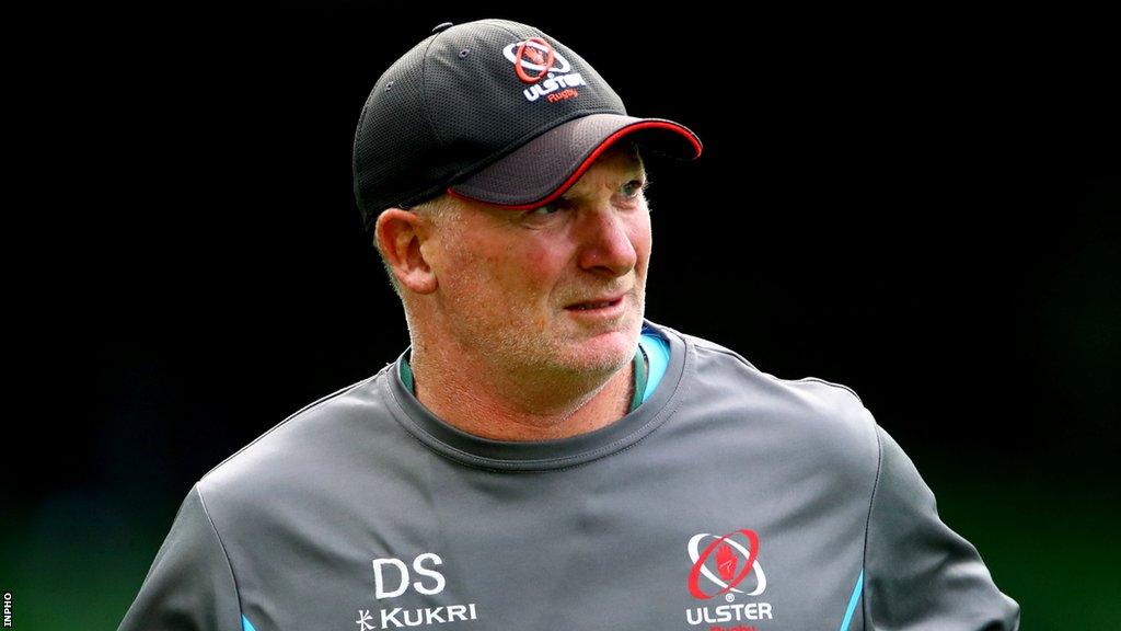 Ulster assistant coach Dan Soper