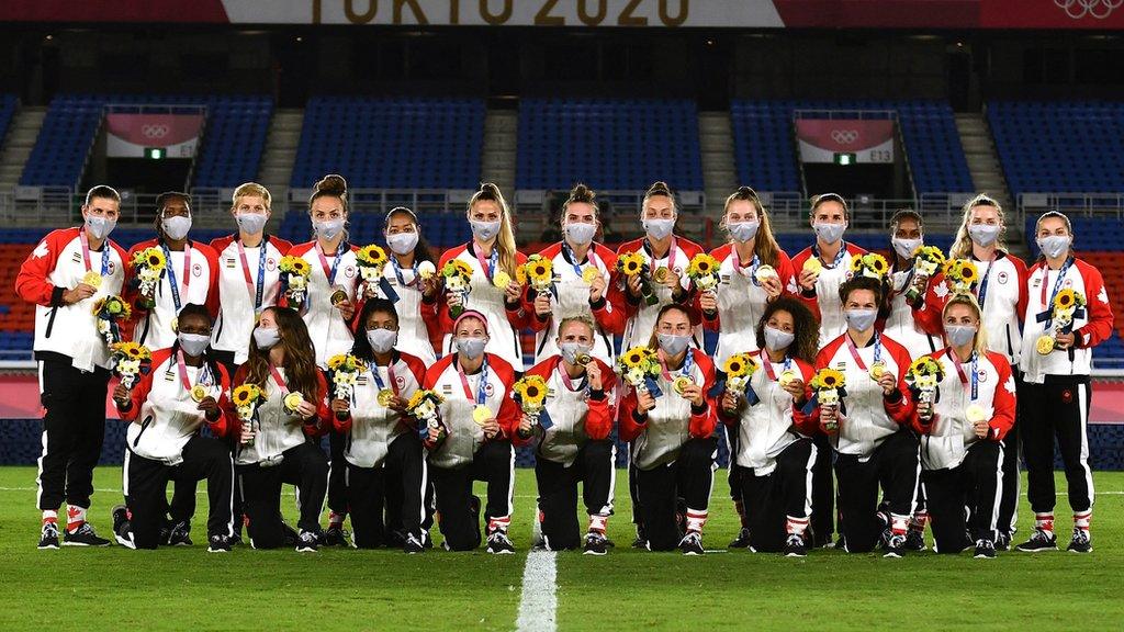 Canada women at the Tokyo Olympics