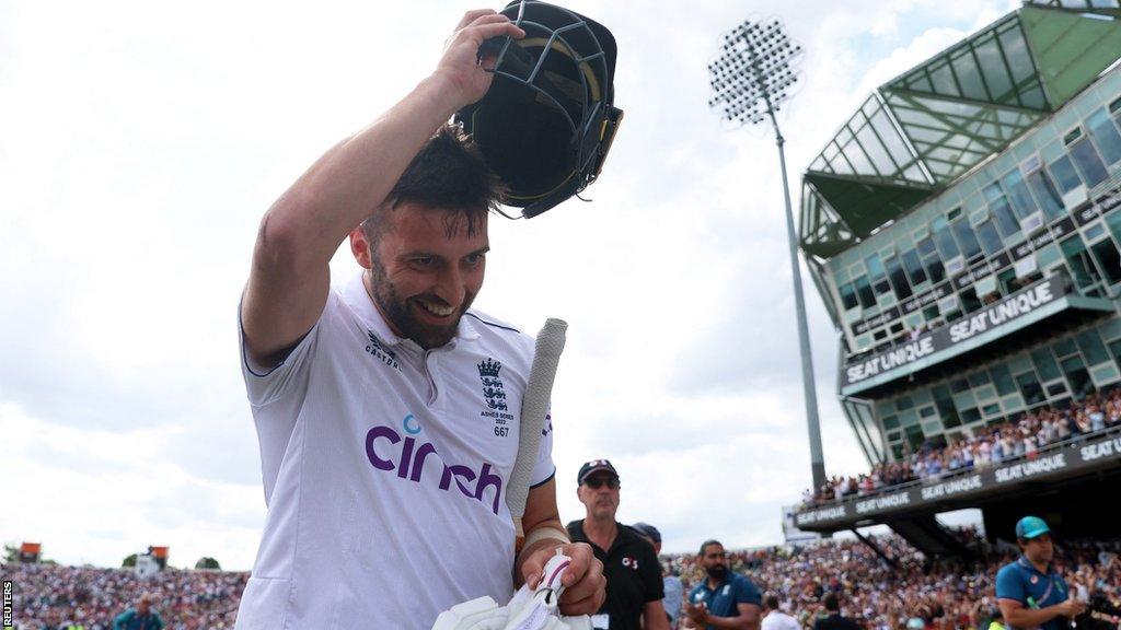 England's Mark Wood