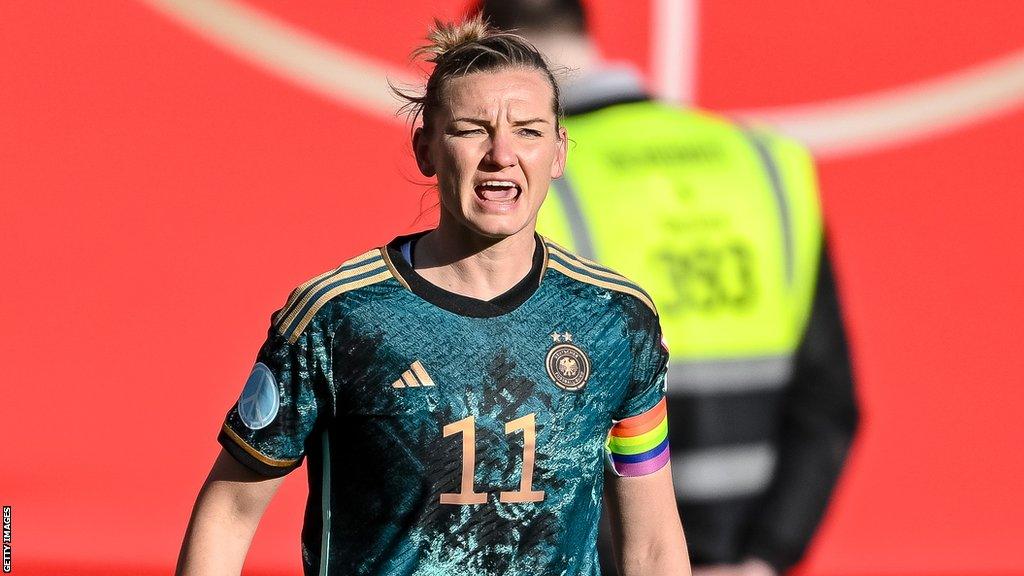 Germany captain Alexandra Popp