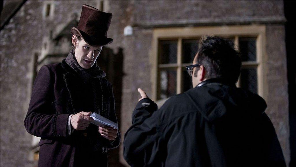 Matt Smith and director Saul Metzstein