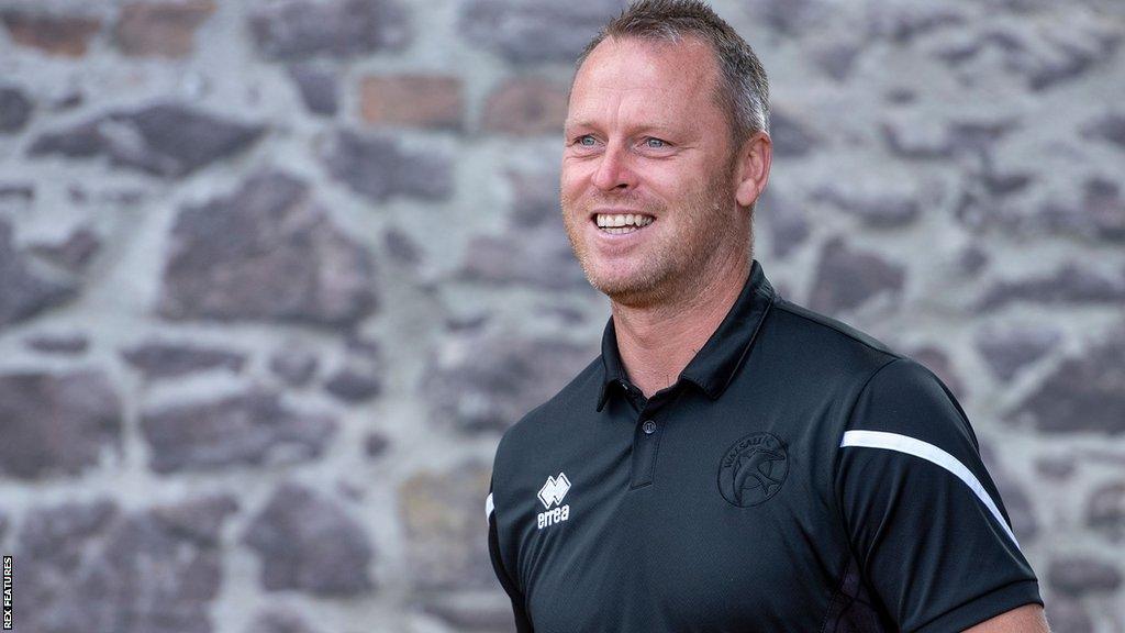 Michael Flynn pictured during his time as Walsall manager