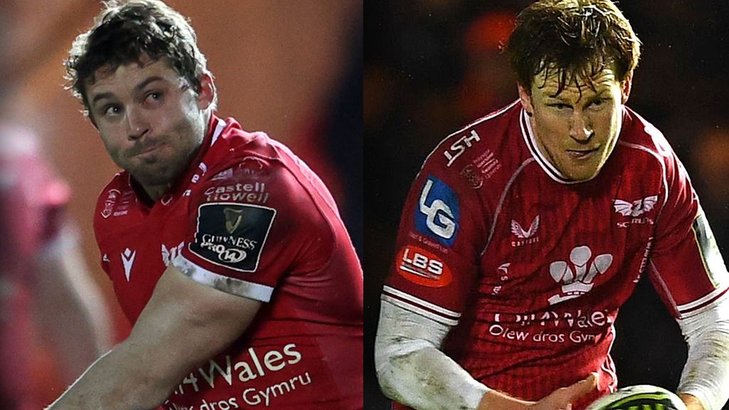 Leigh Halfpenny and Rhys Patchell