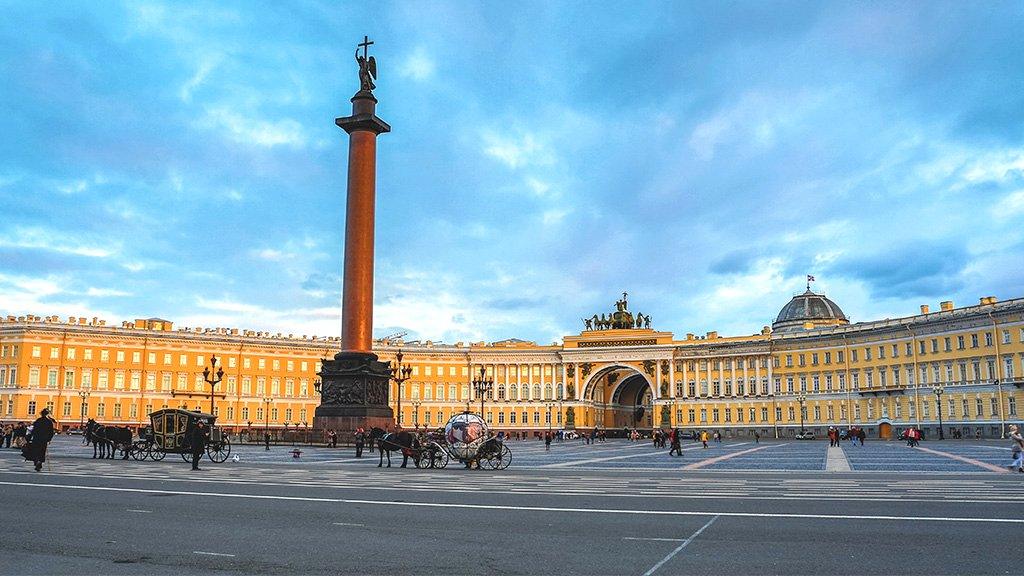 Palace Square, St Petersburg, Russia