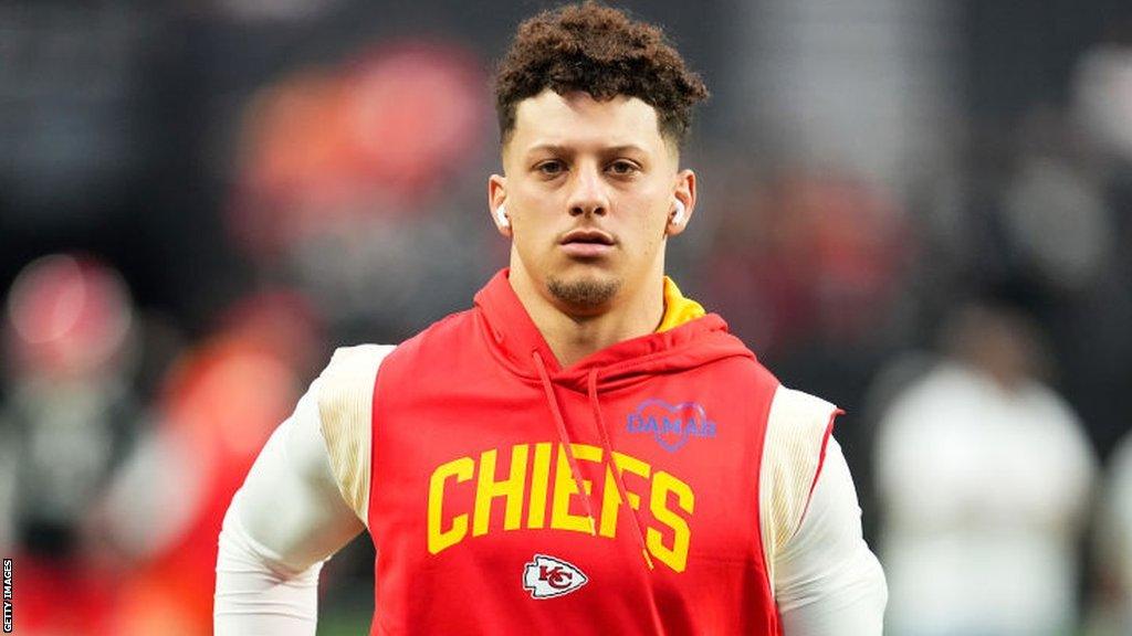 Chiefs quarterback Patrick Mahomes