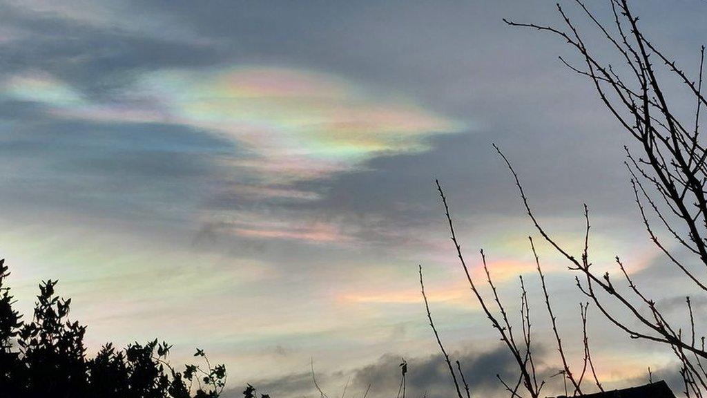 Rainbow cloud